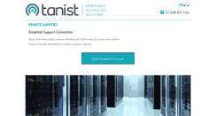 Desktop Screenshot of help.tanist.co.uk